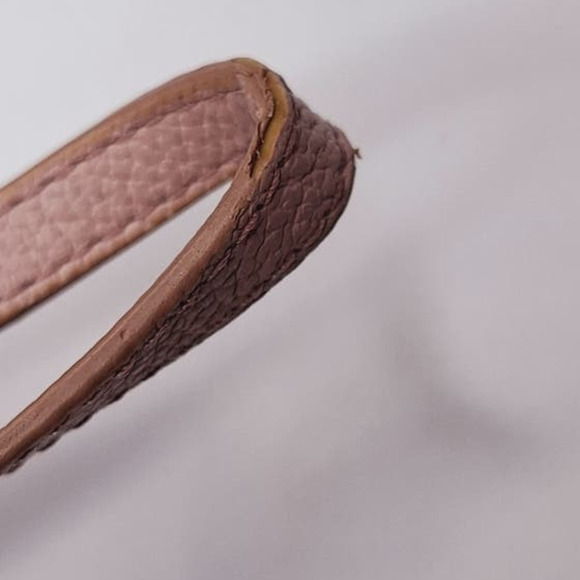 Fossil Emma Large Zip Clutch Burnished Lilac Pink Wristlet Leather Wallet RFID - Picture 13 of 15